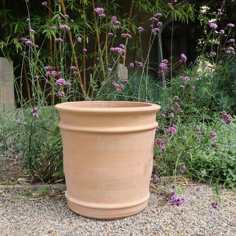Übertopf Terracotta "Canna", H=50 cm
