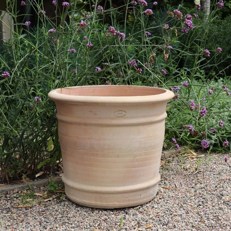 Übertopf Terracotta "Canna", H=50 cm