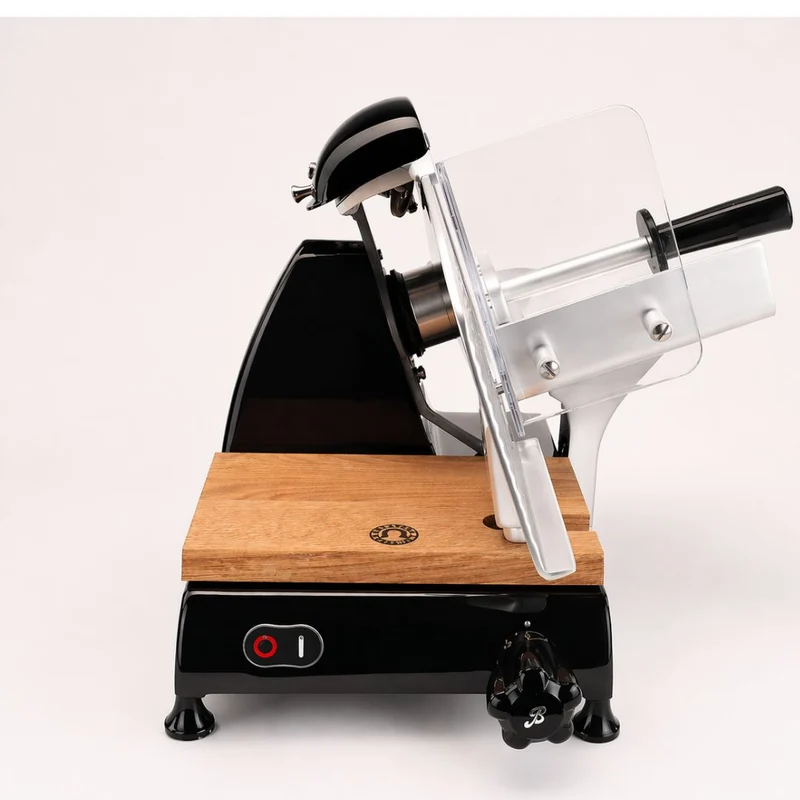 Berkel Red Line 250 Schwarz, Original Profi-Aufschnittmaschine 25 cm Messer + Einlegebrett
