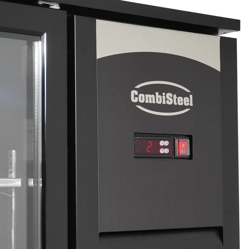 Barkühler 4 Glastüren Schwarz 636L - 2542x520x860 mm - 0,345 kW