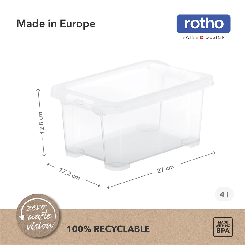 Set Box mit Deckel 4 l, 8 tlg. CORE BASIC