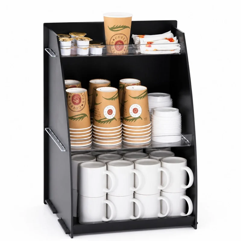 Coffee to go Thekenaufsteller SB – Becherspender & Organizer