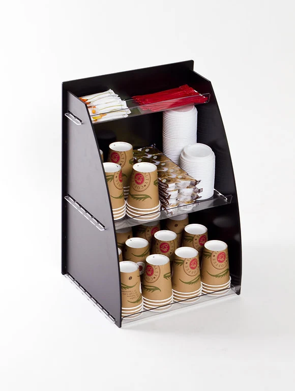 Coffee to go Thekenaufsteller SB – Becherspender & Organizer