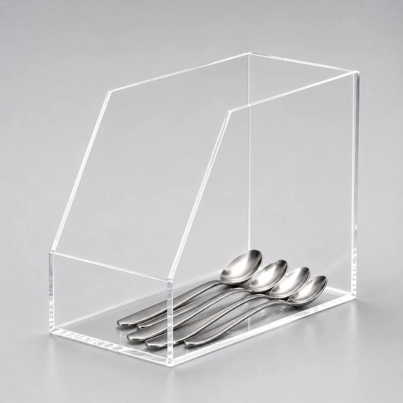 Acrylbehälter für Kaffeelöffel – Coffee-to-go Condiment Holder