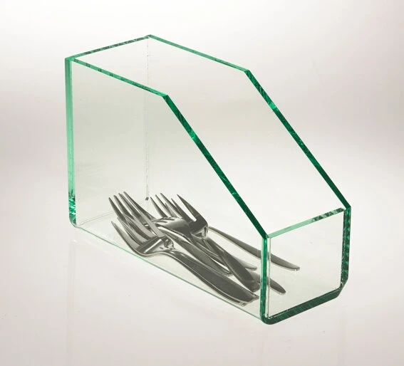 Acrylbehälter Condiment Holder – Kaffeezubehör Halter für Café & Gastro