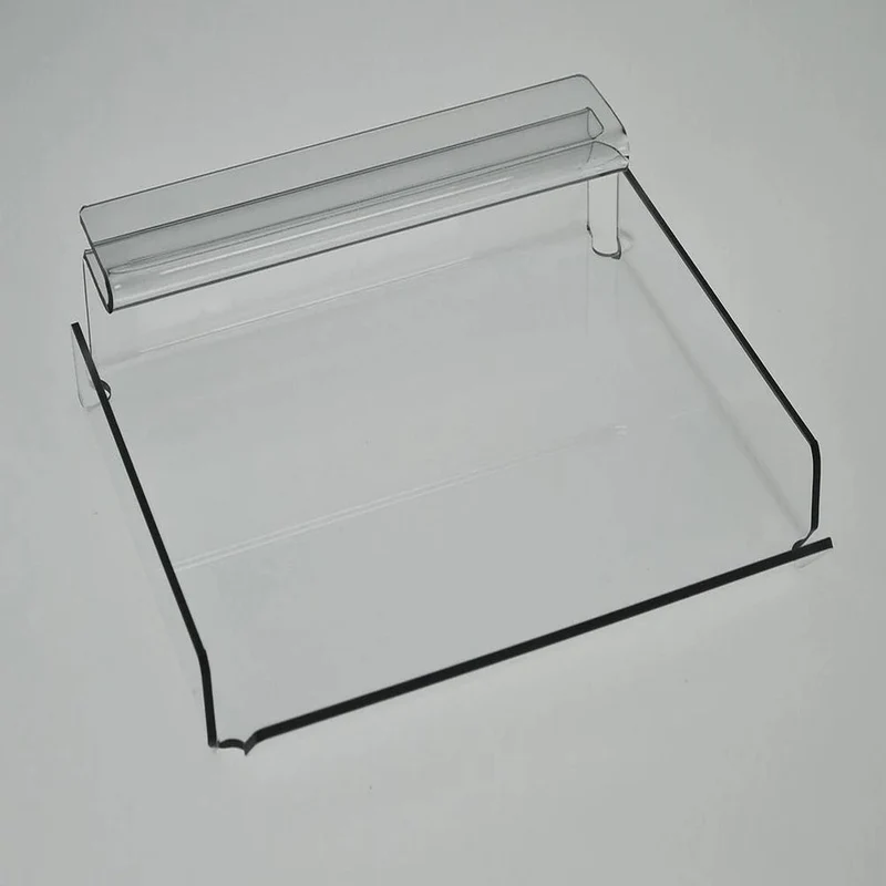 Fettpapierhalter für Backwaren 225x185 – Acryl Papiertütenhalter für Bäckerei & Snack-Zubehör