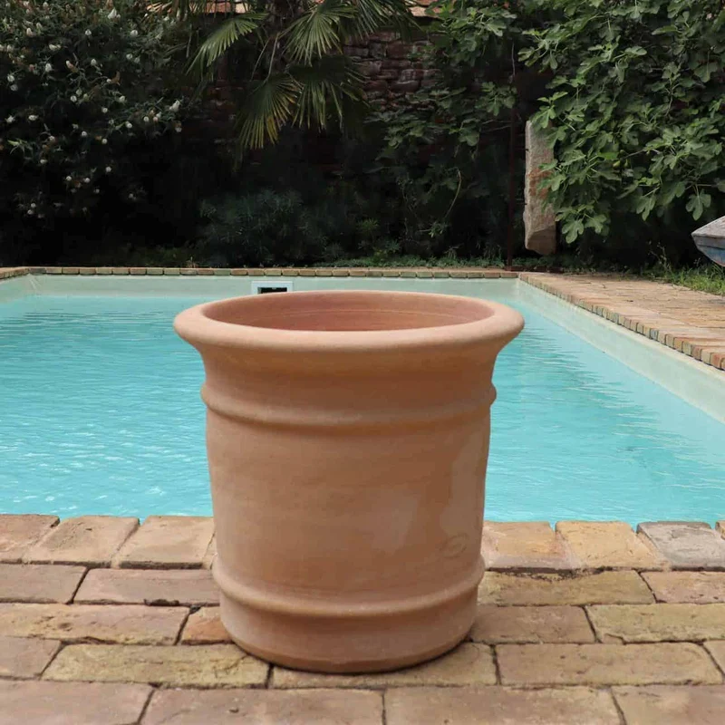 Terracotta Pflanzkübel "Canna" H=33 cm