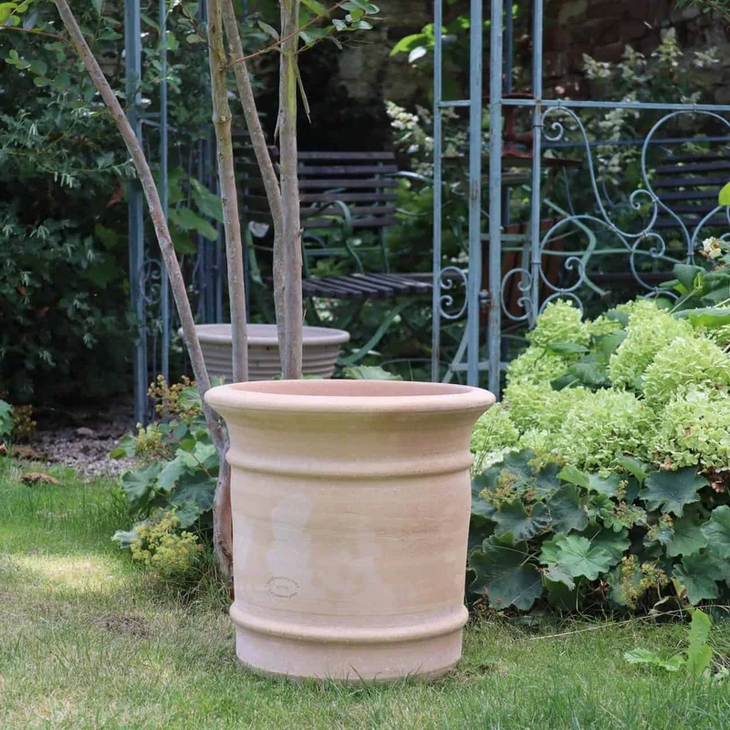 Terracotta Pflanzkübel "Canna" H=33 cm