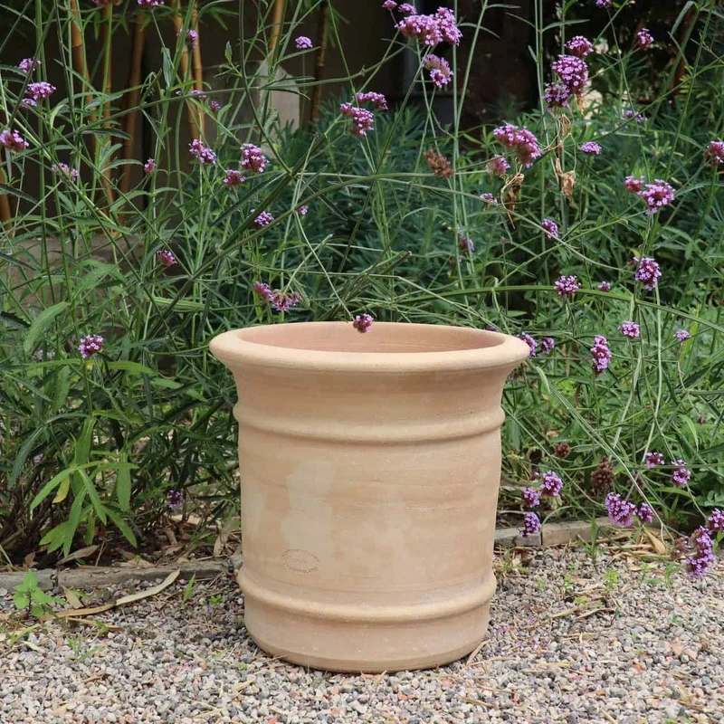 Terracotta Pflanzkübel "Canna" H=33 cm
