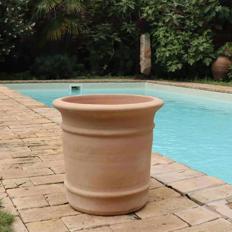 Terracotta Pflanzkübel "Canna" H=33 cm