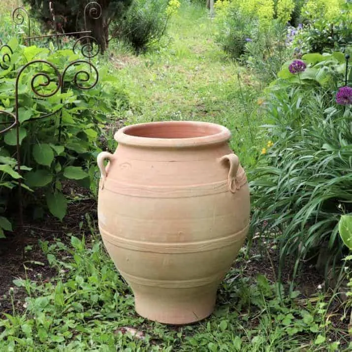 terracotta Amphore "Cassia" H=60 cm