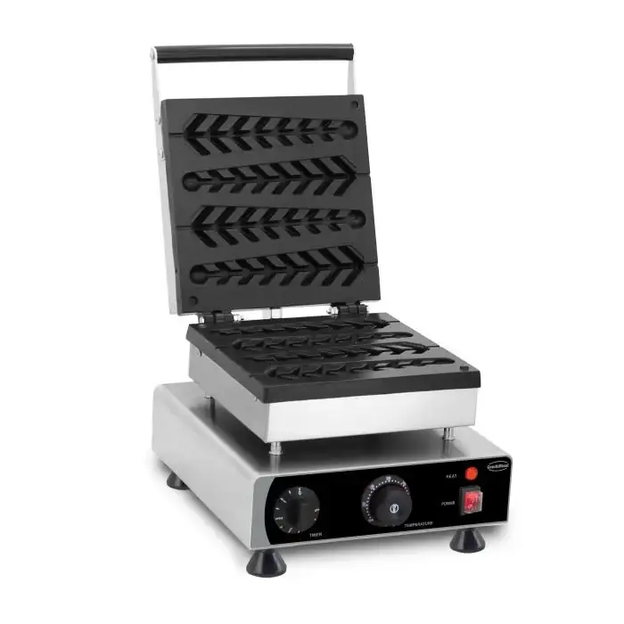 Waffeleisen Tannenbaum - 4 Stück - 1,75 kW - 305x430x505 mm