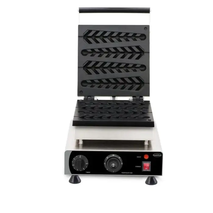 Waffeleisen Tannenbaum - 4 Stück - 1,75 kW - 305x430x505 mm