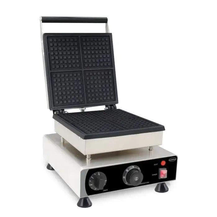Waffeleisen - 4 Stück - Quadratisch - 1,75 kW - 305x430x505 mm