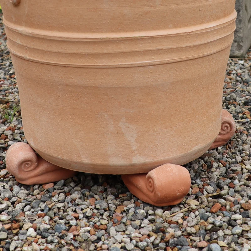 terracotta Topfschnecken Set 4 St.