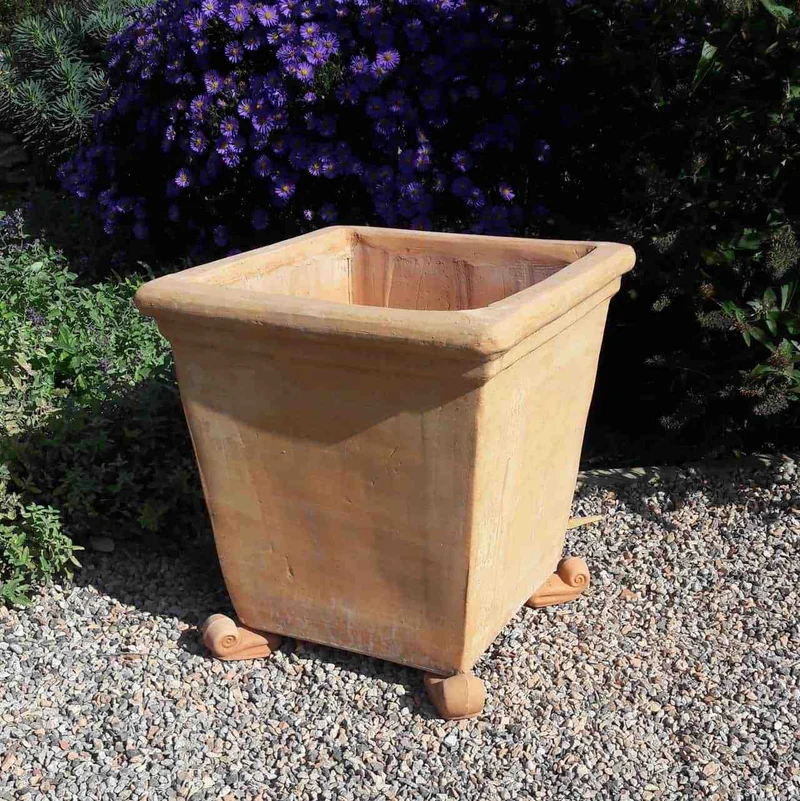 terracotta Topfschnecken Set 4 St.