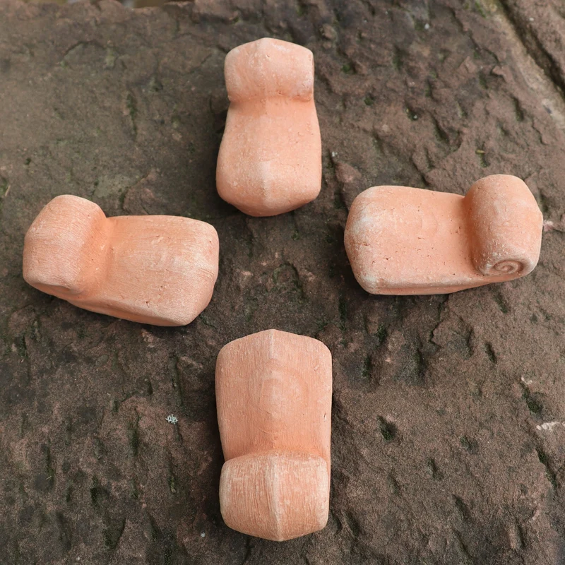 terracotta Topfschnecken Set 4 St.