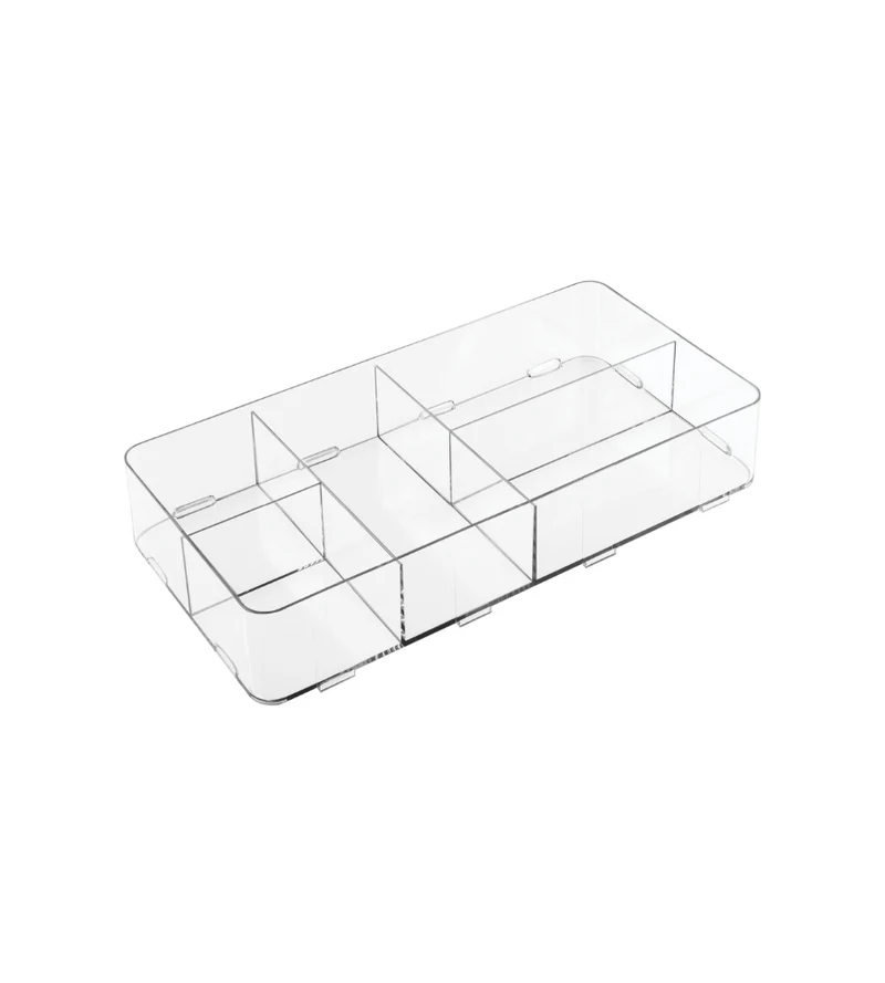 CLARITY Click-Organizer 5 Fächer - 40.6x20.3x7.6cm