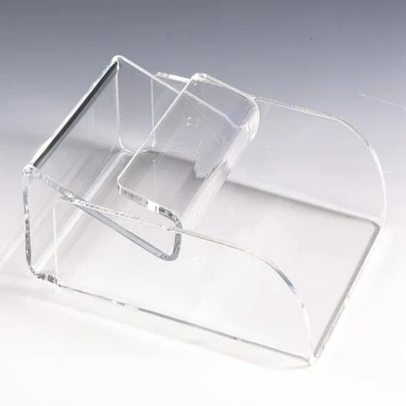 Papiertütenhalter Acryl – Fettpapierhalter für Bäckerei, Imbiss & Snacktheke