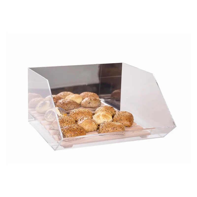 Brötchenschütte Acryl für Backwaren & Gebäck – Hygienische Präsentation im Bäckerei- & Buffetbereich