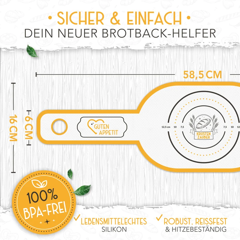 Brotschlingen aus Silikon einzeln oder im Vorteilspack