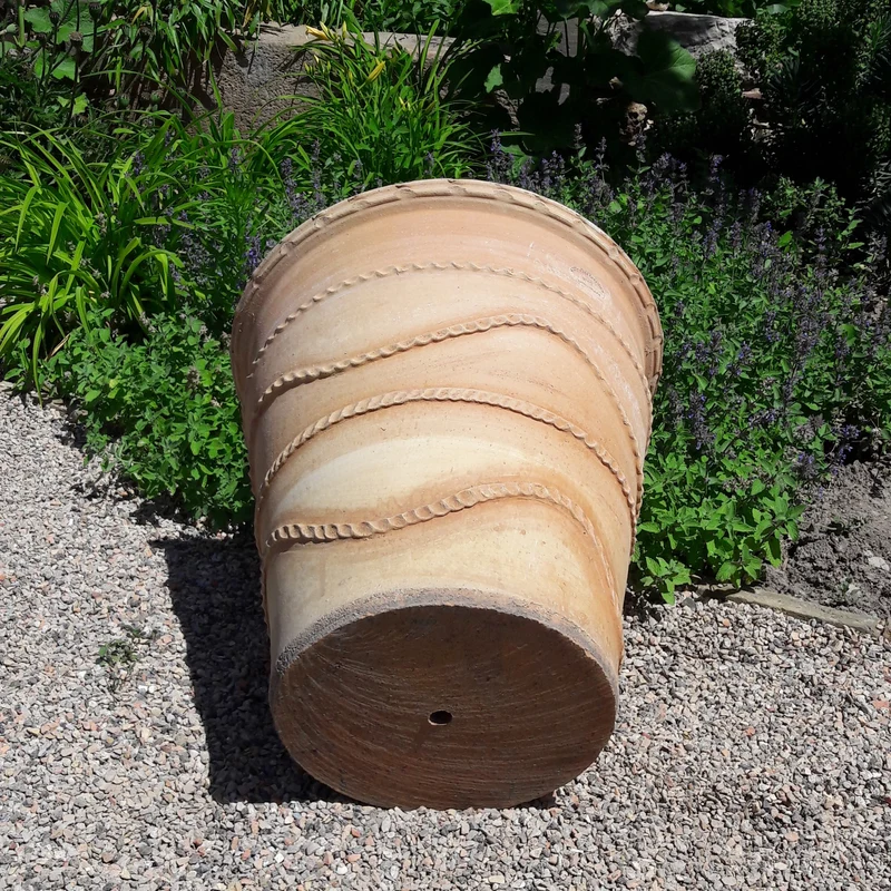 terracotta Pflanzkübel "Acanthus", H=50 cm