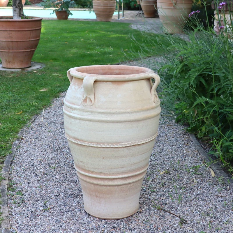 frostfeste terracotta Amphore "Datura", H=70 cm