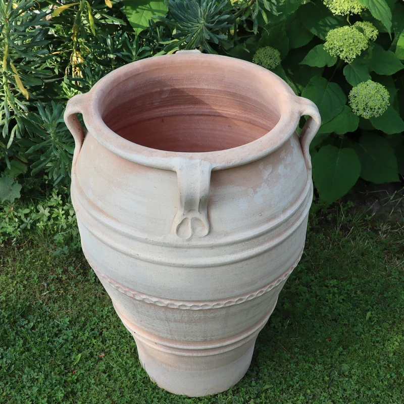 frostfeste terracotta Amphore "Datura", H=70 cm