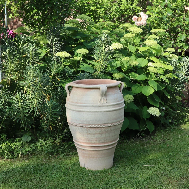 frostfeste terracotta Amphore "Datura", H=70 cm