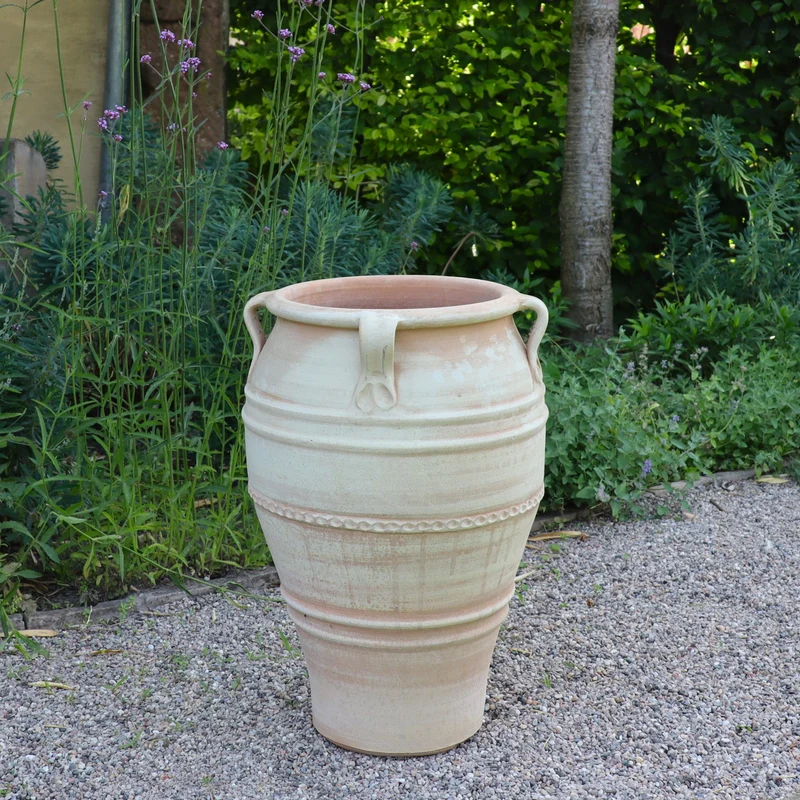 frostfeste terracotta Amphore "Datura", H=70 cm