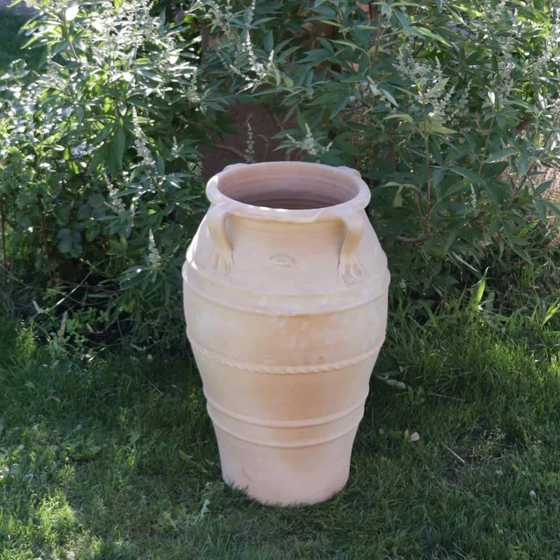 frostfeste terracotta Amphore "Datura", H=70 cm