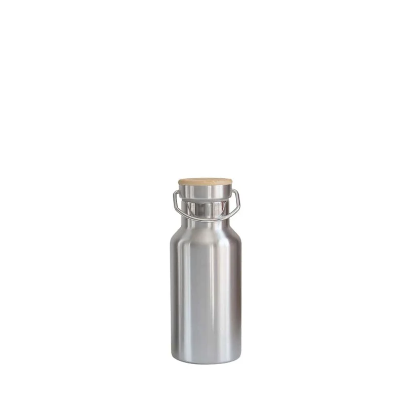 Edelstahl Trinkflasche mit oder ohne Isolierung