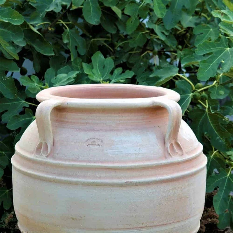 große frostfeste Terracotta Amphore "Datura" H= 90 cm