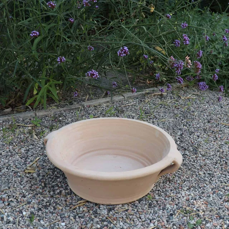 Terracotta Pflanzschale "Crocus", B=40 cm