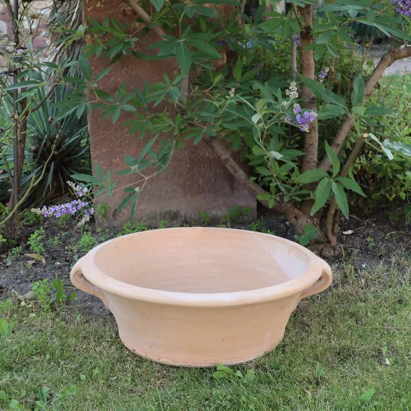 Terracotta Pflanzschale "Crocus", B=40 cm