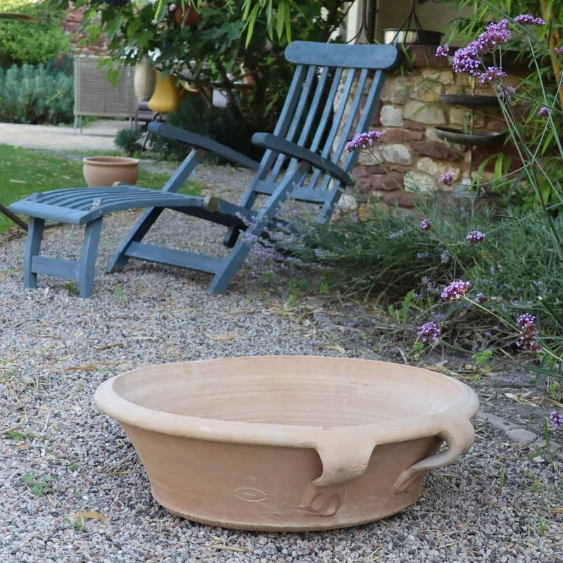 Terracotta Pflanzschale "Crocus", B=60 cm