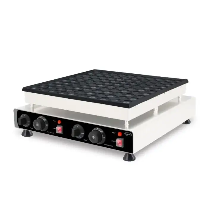 Poffertjes Waffeleisen - 1 Platte - 2,4 kW - 570x540x190 mm