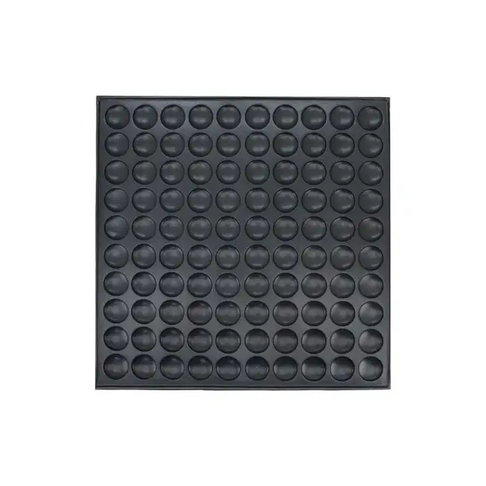Poffertjes Waffeleisen - 1 Platte - 2,4 kW - 570x540x190 mm
