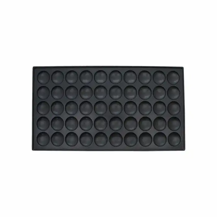 Poffertjes Waffeleisen - 1 Platte - 1,8 kW - 540x335x200 mm