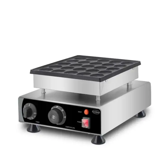 Poffertjes Waffeleisen - 1 Platte - 0,9 kW - 300x330x190 mm