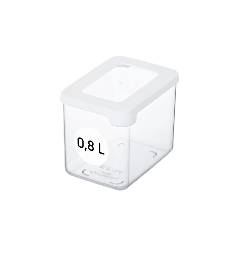 SmartStore Vorratsdosen Weiss - 12.5x9x10cm (800ml)