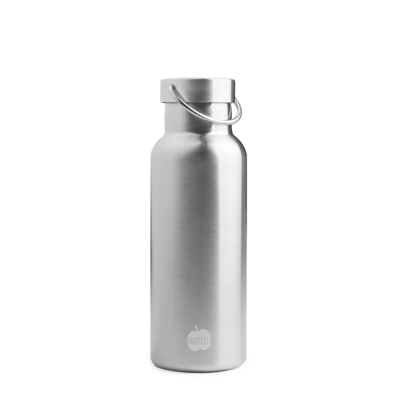 Brotzeit Thermosflasche aus Edelstahl Trinkflasche in 3 Grössen