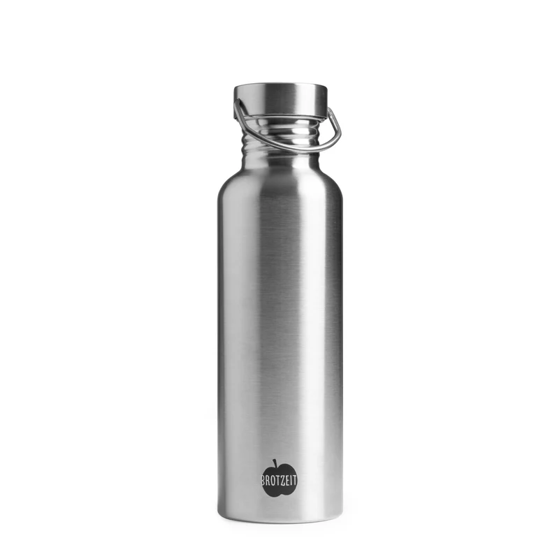 Brotzeit Trinkflasche aus Edelstahl BPAfrei in 3 Grössen