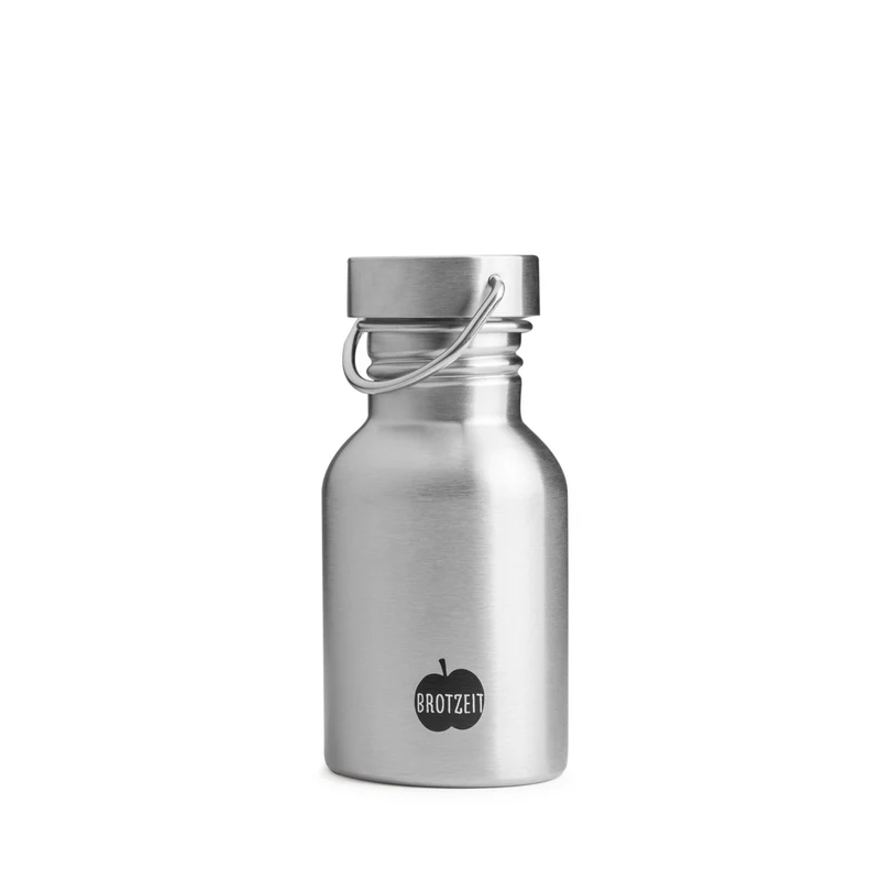 Brotzeit Trinkflasche aus Edelstahl BPAfrei in 3 Grössen