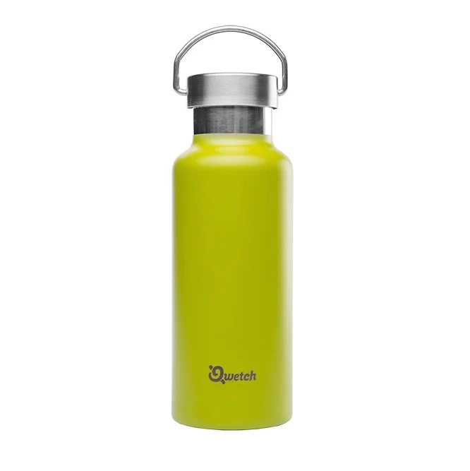 Qwetch travel pot Thermosflasche aus Edelstahl Trinkflasche 0,5l BPA frei
