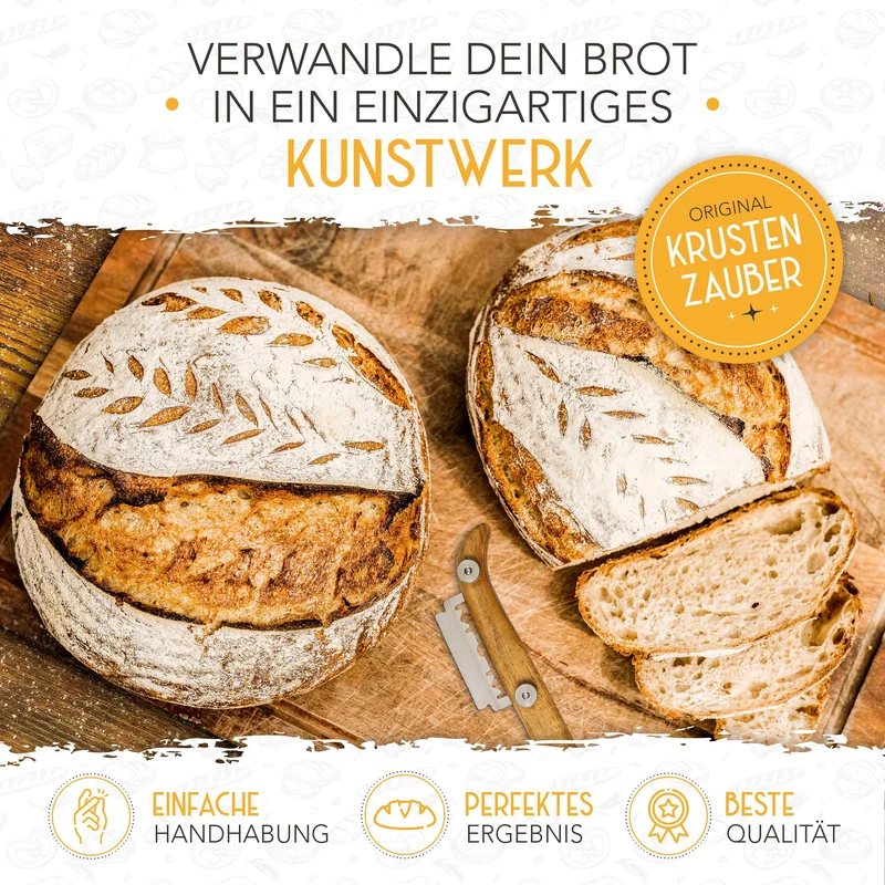 Bäckermesser 2er Set inkl. Rasierklingen