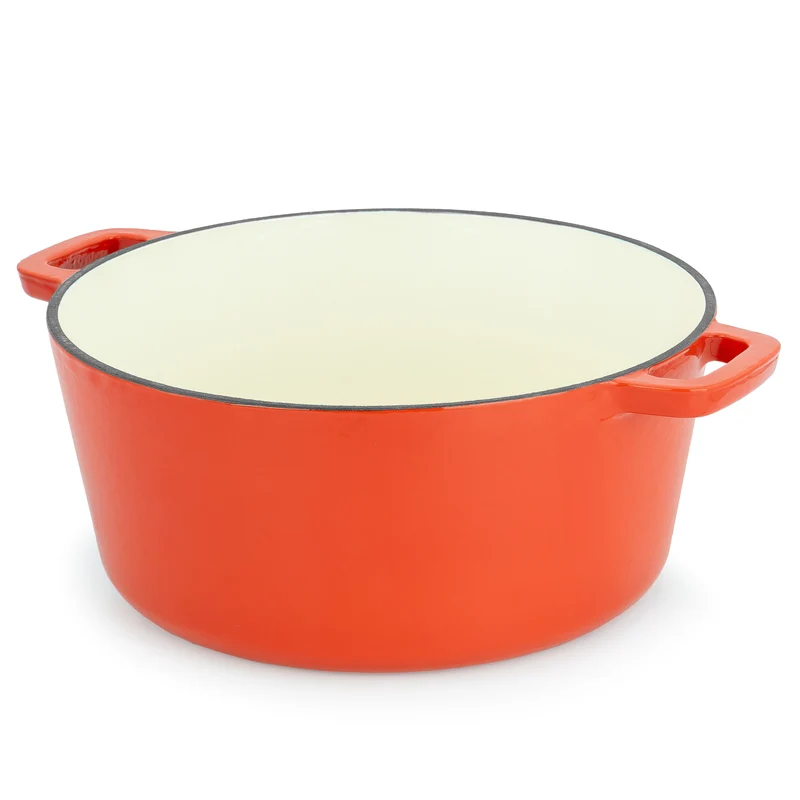 2-in-1 Gusseisen Emaille Brotbacktopf 26cm mit Gärkorb