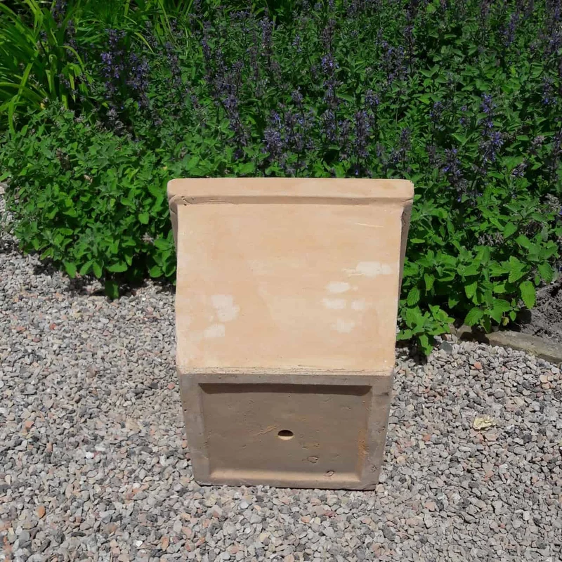 Pflanztopf aus Terracotta "Laurus", eckig, H=26cm