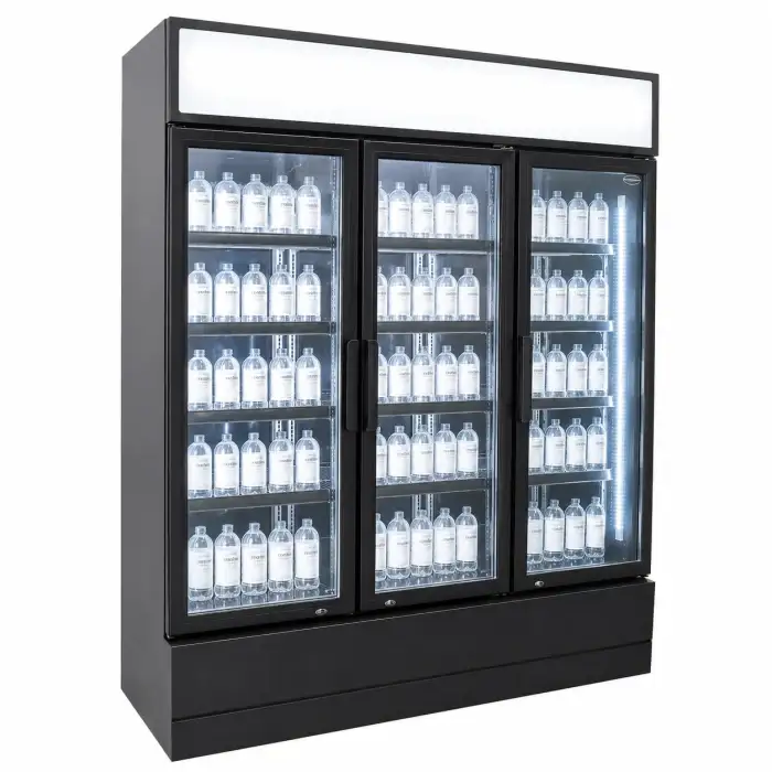 Getränkekühlschrank 3 Türen - 1065 Liter - 1600x610x1973 mm - inkl. Räder
