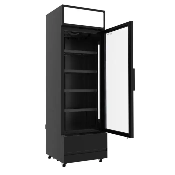 Getränkekühlschrank 1 Tür - 360 Liter - 610x610x1973 mm inkl. Räder